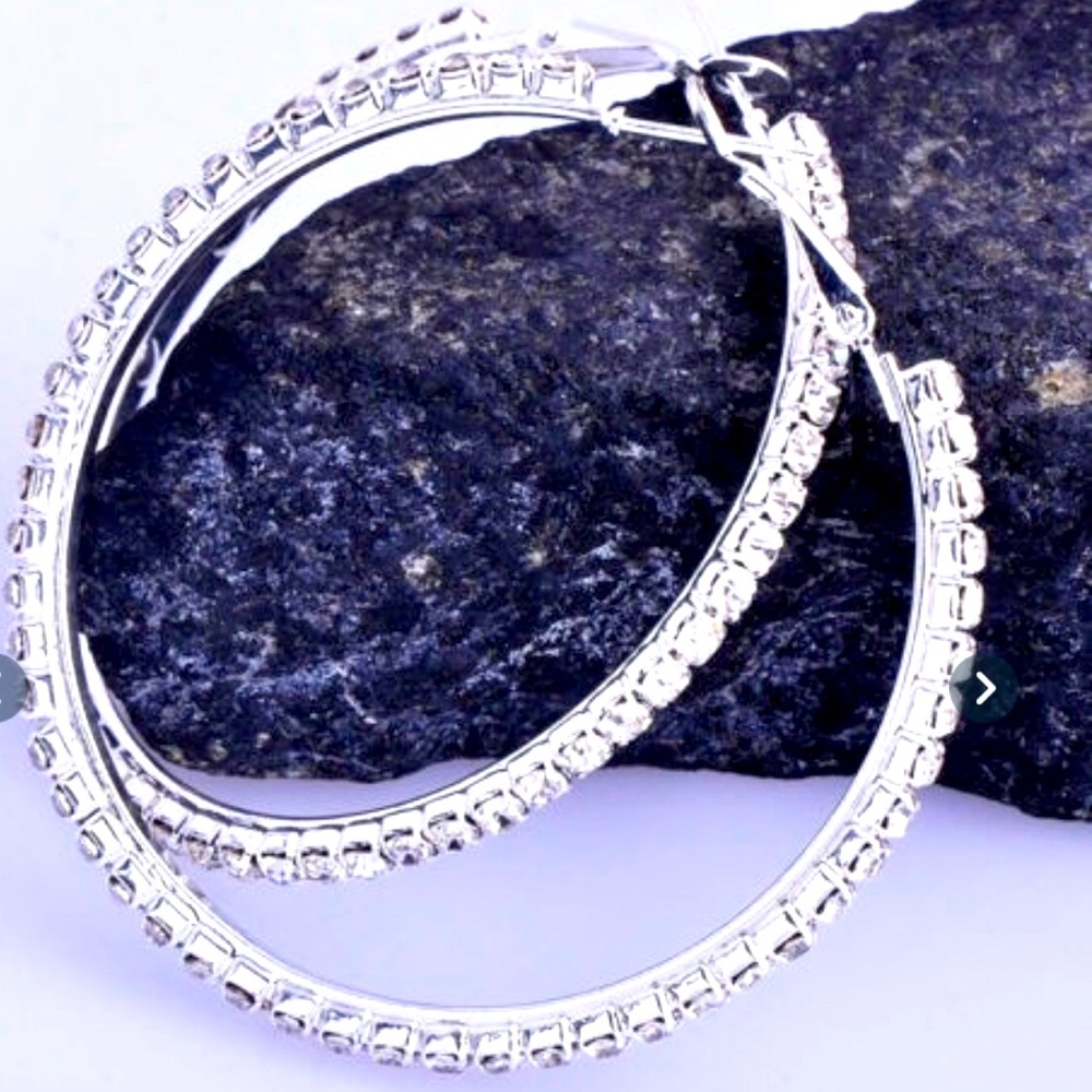 ✨Silver  Hoops ✨